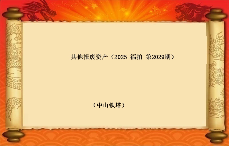 其他报废资产（2025 福拍 第2029期）